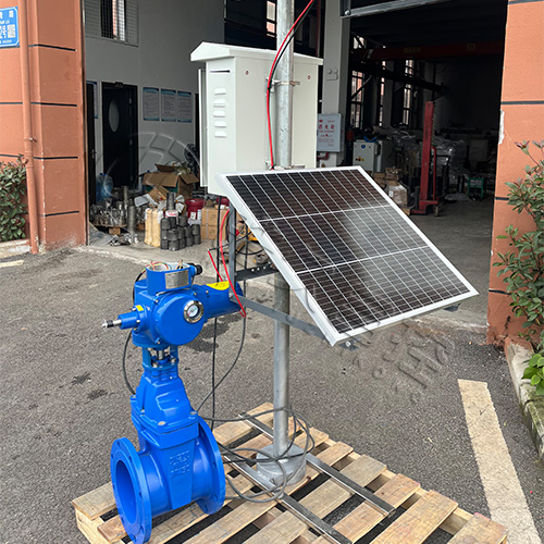 象州皓久 Z945X-16Q免布线太阳能电动闸阀 农业灌溉 支持远程智能控制